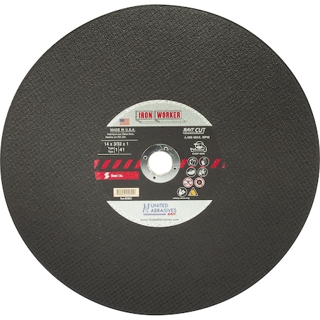 United Abrasives/Sait Saw BladeT116x332x1IronworkerPK10 24011